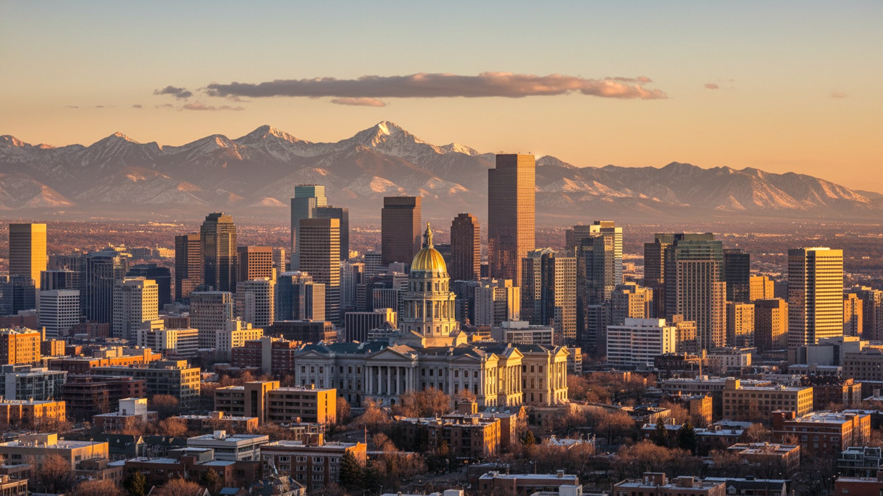 Denver skyline