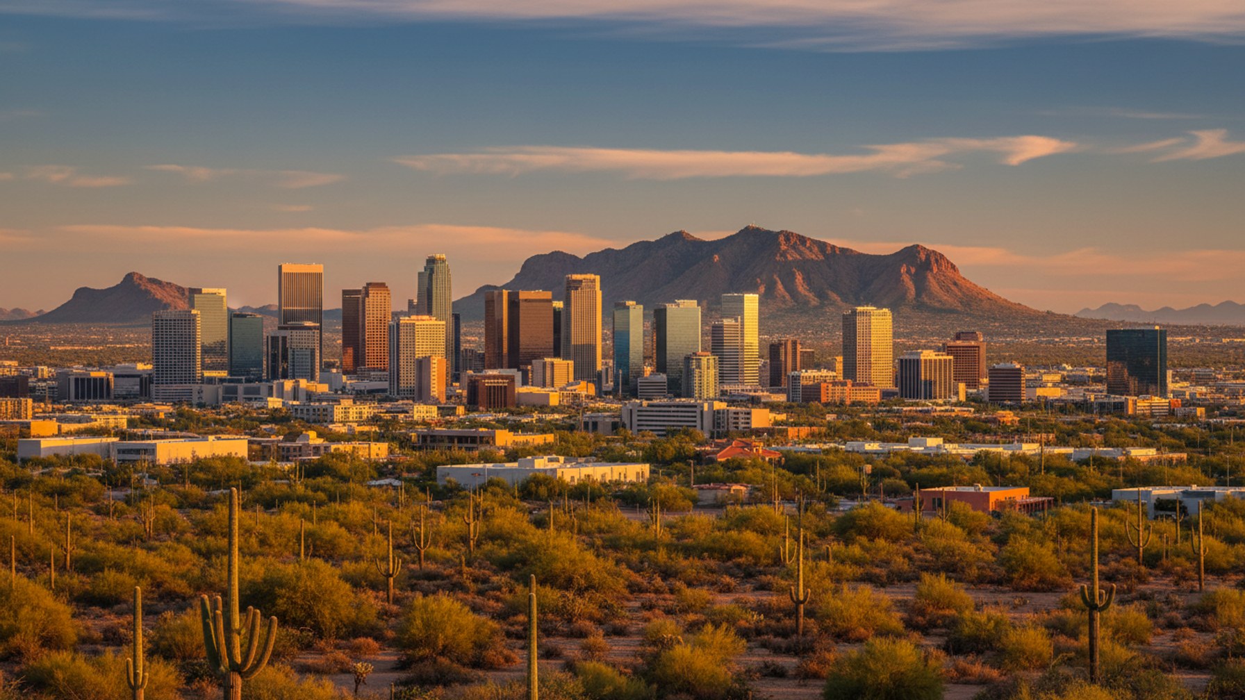 Phoenix skyline