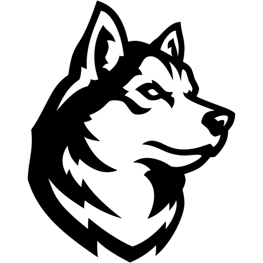 Northeastern Huskies logo